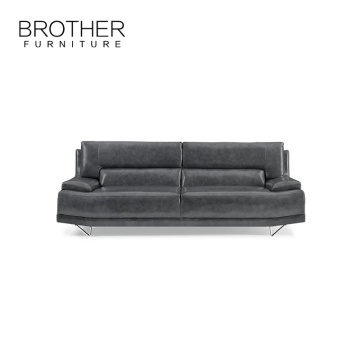 Home Furniture Italian modern recliner leather sofa